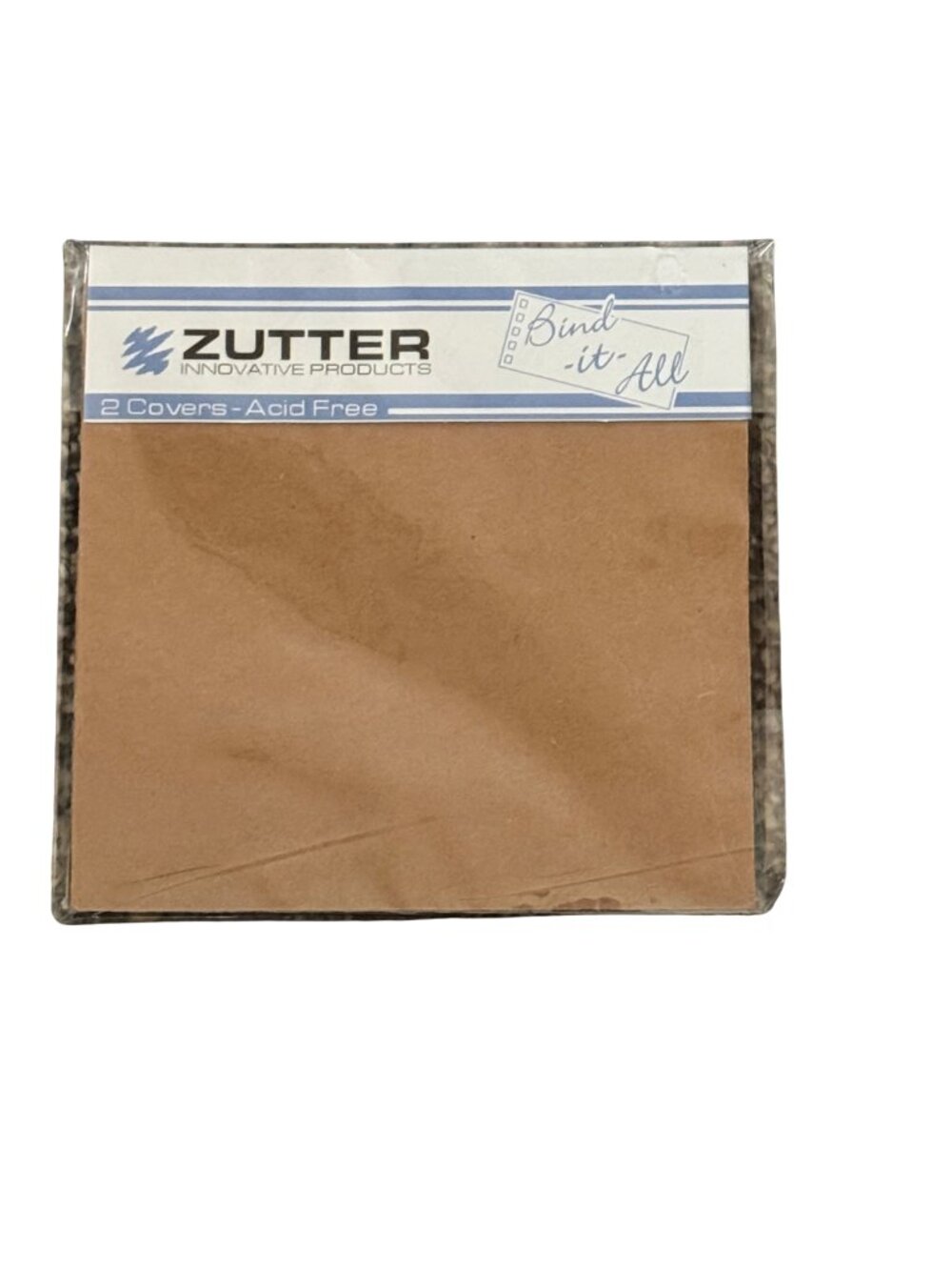 Zutter Bind-It-All 4.1 x 4.1 Chipboard Covers 2 Pack Acid Free NIP Scrapbook